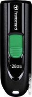 Купить Флеш Диск Transcend 128Gb Jetflash Type-C 790С TS128GJF790C USB3.0 черный в Липецке