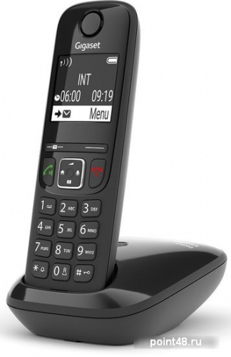 Купить Р/Телефон Dect Gigaset AS690 RUS SYS черный АОН в Липецке фото 3