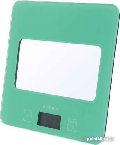 Купить Весы кухонные электронные Supra BSS-4201N макс.вес:5кг зеленый в Липецке фото 2