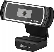 Купить Камера Web Оклик OK-C013FH черный 2Mpix (1920x1080) USB2.0 с микрофоном в Липецке