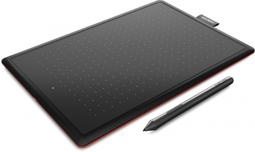 Купить Графический планшет Wacom One CTL-672-N USB черный/красный в Липецке фото 2