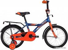 Купить Детский велосипед Novatrack Astra 14 2020 143ASTRA.BL20 (синий/оранжевый) в Липецке