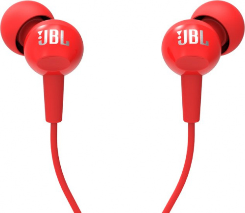 Купить Наушники JBL Гарнитура  C100si, красная в Липецке фото 2