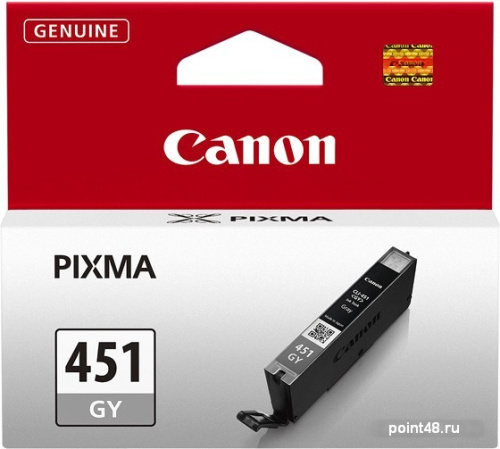 Купить Картридж CANON CLI-451GY, серый в Липецке