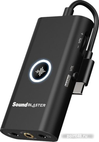 Звуковая карта Creative USB Sound Blaster G3 (BlasterX Acoustic Engine Pro) 7.1 Ret