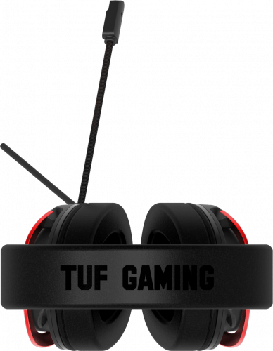 Купить ASUS TUF Gaming H3 Игровые наушники чёрно-красные (7.1 виртуально, 50мм, неодимовые магниты, 32 Ом, 20~20000 Гц, микрофон, USB, PC, Mac, PS4, Nintendo Switch, Xbox One, 90YH02AR-B1UA00) в Липецке фото 3