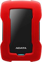 Купить Жесткий диск A-Data USB 3.0 1Tb AHD330-1TU31-CRD HD330 DashDrive Durable 2.5  красный в Липецке