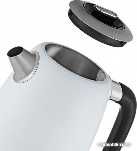 Купить Чайник электрический Kitfort KT-6121-2 1.7л. 2200Вт белый (корпус: нержавеющая сталь/пластик) в Липецке фото 2