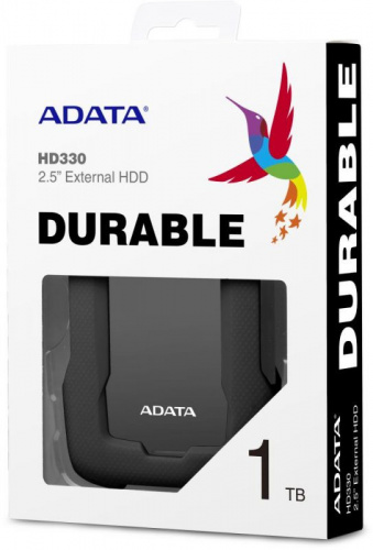 Купить Жесткий диск A-Data USB 3.0 1Tb AHD330-1TU31-CBK HD330 DashDrive Durable 2.5 черный в Липецке фото 3