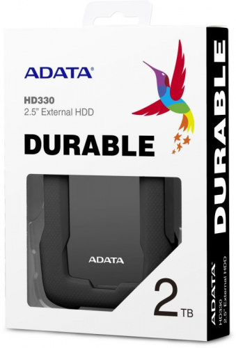 Купить Жесткий диск A-Data USB 3.0 2Tb AHD330-2TU31-CBK HD330 DashDrive Durable 2.5  черный в Липецке фото 3