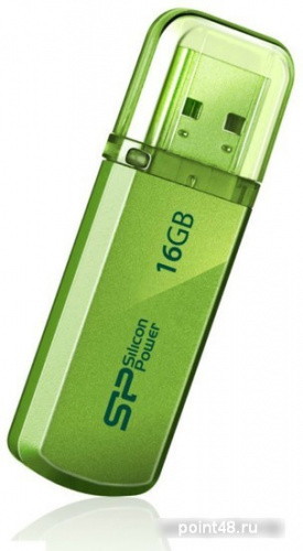 Купить Память SiliconPower Helios 101 16GB, USB2.0 Flash Drive, зеленый (металл.корпус) в Липецке фото 2