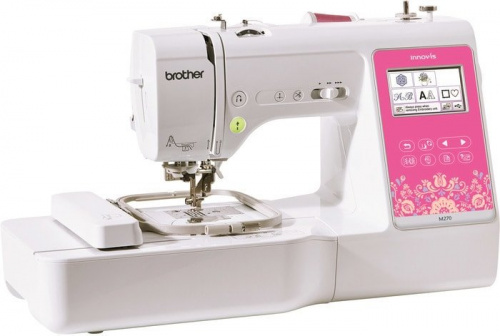 Купить Швейно-вышивальная машина Brother M270 белый/розовый в Липецке