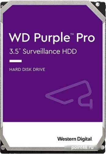 Жесткий диск WD Original SATA-III 10Tb WD101PURP V eo Purple Pro (7200rpm) 256Mb 3.5