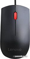 Купить Мышь Lenovo Essential черный оптическая (1600dpi) USB (2but) в Липецке