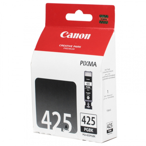 Купить Картридж ориг. Canon PGI-425PGBk черный для Canon PIXMA iP-4840/4940/MG-5140/5240/MG-6140 (341стр) в Липецке