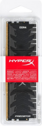 Память 32GB Kingston DDR4 2666 DIMM HyperX Predator Memory Black Gaming Memory HX426C15PB3/32 , Unbuffered, CL15, 1.35V, 2R, 16Gbit, RTL (308372) фото 3