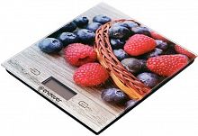 Купить Весы кухонные электронные Endever Chief 502 (80847) макс.вес:5кг рисунок/ягоды в Липецке
