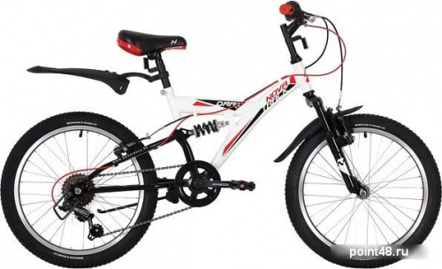 Купить Детский велосипед Novatrack Dart 20 20SS6V.DART.WT20 (белый/черный, 2020) в Липецке на заказ