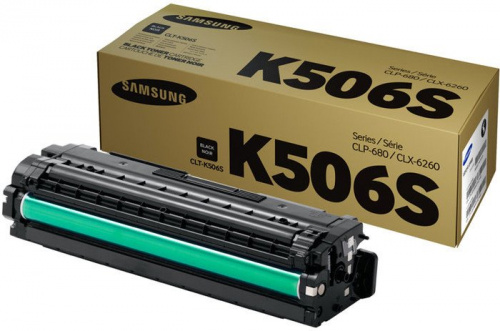 Купить Картридж лазерный Samsung CLT-K506S SU182A черный (2000стр.) для Samsung CLP-680/CLX-6260 в Липецке