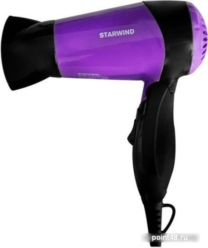 Купить Фен Starwind SHP6102 1600Вт черный/фиолетовый в Липецке фото 2