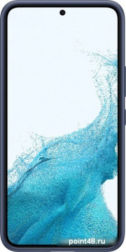 Чехол (клип-кейс) Samsung для Samsung Galaxy S22 Frame Cover прозрачный/темно-синий (EF-MS901CNEGRU) в Липецке фото 3