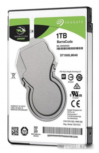 Жесткий диск Seagate Original SATA-III 1Tb ST1000LM048 Barracuda (5400rpm) 128Mb 2.5 фото 2