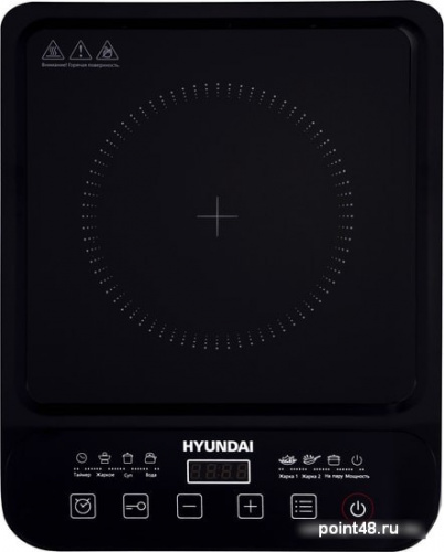 Плита Индукционная Hyundai HYC-0106 черный стеклокерамика (настольная) в Липецке