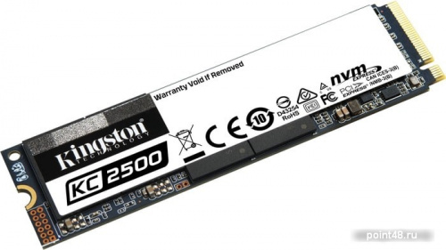 Накопитель SSD Kingston PCI-E x4 2000Gb SKC2500M8/2000G KC2500 M.2 2280 фото 2