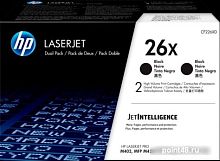 Купить Картридж лазерный HP 26X CF226XD черный x2упак. (18000стр.) для HP LJ Pro M402/M426 в Липецке