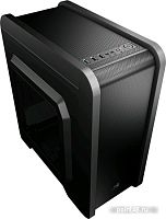 Корпус MiniTower AeroCool Qs-240, mATX, Window, USB 3.0, черный, без БП