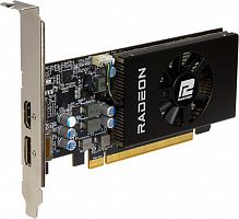 Видеокарта PowerColor Radeon RX 6400 Low Profile 4GB GDDR6 AXRX 6400 LP 4GBD6-DH