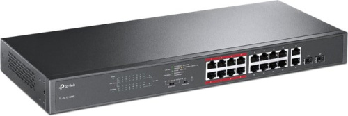 Купить Коммутатор TP-Link TL-SL1218MP 16x100Mb 2G 16PoE+ 192W неуправляемый в Липецке фото 2