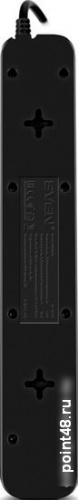 Купить Сетевой фильтр SVEN EX-I5 черный 1,8м для ИБП в Липецке фото 3