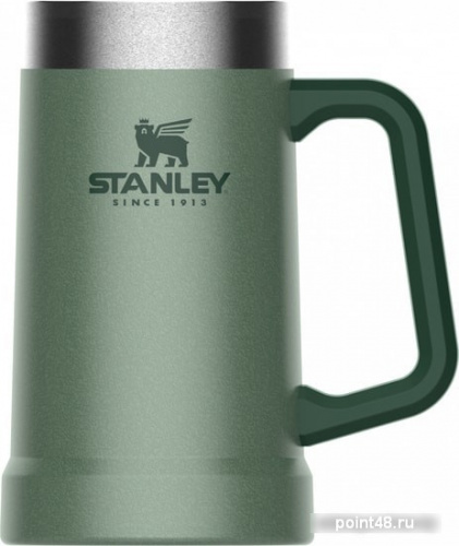 Купить Термокружка Stanley Adventure Vacuum Stein 0.7л. зеленый (10-02874-033) в Липецке фото 2