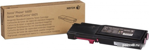 Купить Тонер Картридж Xerox 106R02234 пурпурный для Phaser 6600/WorkCentre в Липецке