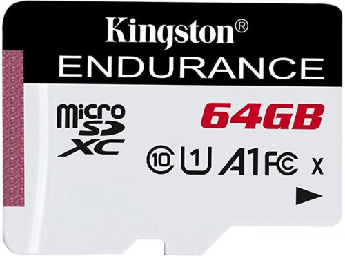 Купить Флеш карта microSDXC 64Gb Class10 Kingston SDCE/64GB High Endurance w/o adapter в Липецке