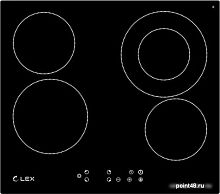 Варочная поверхность Lex EVH 641 черный в Липецке