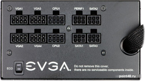 Блок питания EVGA GQ, 750W 750 GQ , 80 Plus Gold,  модульный {4} (409232) фото 3