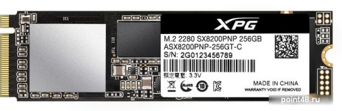 Накопитель SSD A-Data PCI-E x4 256Gb ASX8200PNP-256GT-C XPG SX8200 Pro M.2 2280 фото 2