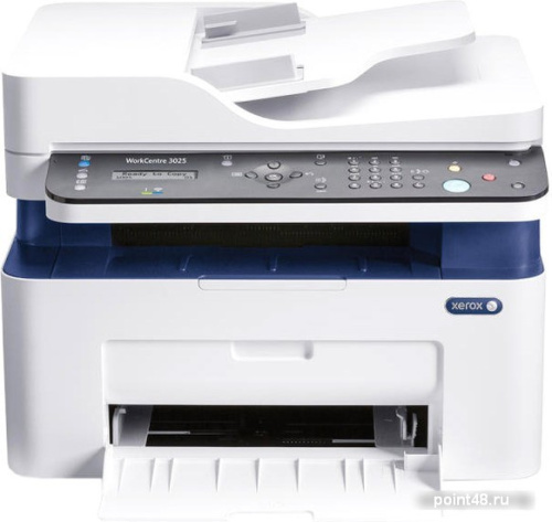 Купить МФУ лазерный Xerox WorkCentre WC3025NI (3025V_NI) A4 Net WiFi белый/синий в Липецке