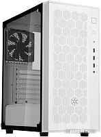 Корпус Silverstone SST-FAR1W FARA R1 Tower ATX Computer Case, mesh front panel, white (229859)