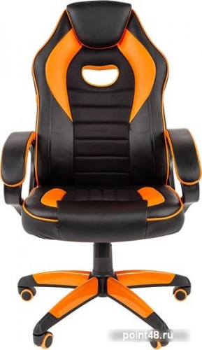 Кресло CHAIRMAN Game 16 (черный/оранжевый) фото 2