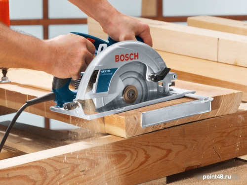 Купить Циркулярная пила (дисковая) Bosch GKS 190 Professional 1400Вт (ручная) в Липецке фото 3