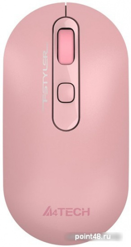 Купить Мышь A4Tech Fstyler FG20S розовый оптическая (2000dpi) silent беспроводная USB (4but) в Липецке
