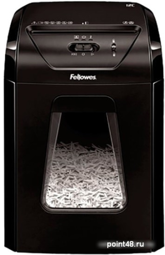 Купить Шредер Fellowes PowerShred 12C (секр.P-4)/фрагменты/12лист./18лтр./скобы/пл.карты в Липецке фото 2