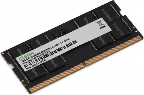 Оперативная память Digma 32ГБ DDR5 SODIMM 4800 МГц DGMAS54800032D фото 2