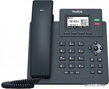Купить Телефон SIP Yealink SIP-T31P без блока питания черный (SIP-T31P WITHOUT PSU) в Липецке