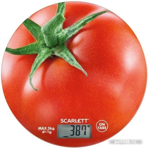 Купить Кухонные весы Scarlett SC-KS57P38, стекло, пластик, 5кг макс в Липецке