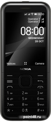Мобильный телефон NOKIA 8000 4G черный в Липецке фото 2