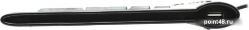Купить Клавиатура A4 KLS-7MUU серебристый/черный USB slim Multimedia в Липецке фото 2